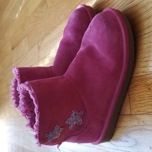 Pink Koolaburra by Ugg child boots sz 2